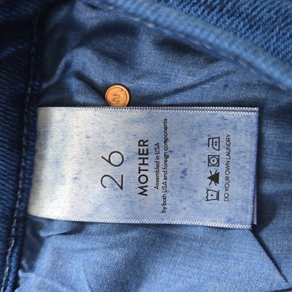 MOTHER The Rascal Ankle Fray Jeans - Picture 14 of 16